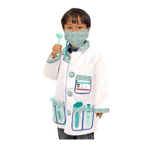 Wholesale kids doctors costume surgical doctor children&#39;s doctors dressing up outfit