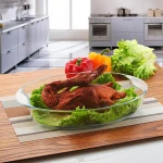 wholesale low MOQ kitchen cooking food glass bakeware