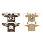 Wholesale Personalized custom 100%polyester ice hockey jersey China Suppliers hockey wear