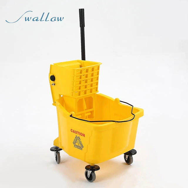 Wholesale Plastic 36L Dirty Water  Bucket, Yellow | Swallow Commercial Products