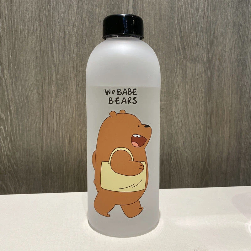 Wholesale portable customized 1000ml  drinking bottle juice bottle water plastic water bottle with straw