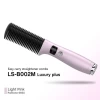 Wholesale Premium Personalized Automatic Rotating 2 in 1 Flat Iron Plates Hair Straightener Brush Comb