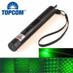 Wholesale Price CE RoHS Certificated Star Pattern High Power Rechargeable Red Blue Green Laser Pointers 303 5mW for Cats