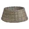 Wholesale Rattan Christmas Tree Skirt For Home Decor in Grey, Brown, White from Vietnam
