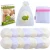 Import Wholesale Reusable Organic Bamboo Breast Nursing Pad Baby Washable Contoured Bra Pads With Bag from China