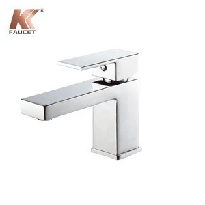 Wholesale Single Handle square basin faucet for bathroom