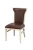 Import Wholesale Stackable Look Like Wood Aluminium Restaurant Chair / Upholstered Dining Chair For Sale from China