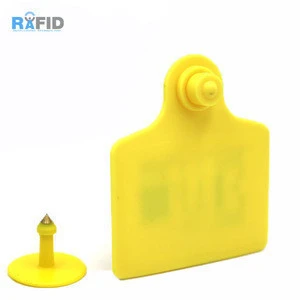 wholesale uhf rfid animal sheep ear tag for pig/cattle/cow livestock management