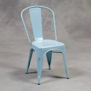Wholesale  Vintage Industrial Style Metal Iron Dinning Chair