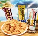 wholesale yam chip Chinese yam puffed snacks Yam flakes snack food Chinese snack
