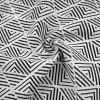 Wholesale Yarn Dyed Jacquard Double Layer Geometrical Coat Jacket  98%Polyester 2%Spandex Fabric