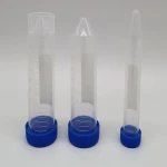 Wholesales Transparent Sterilized Medical Laborator 15ml Conical Centrifuge Tubes