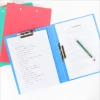 Wideny Office School Stationery PP Material Punch Binder Document Fille Folder Paper Folding Clipboard With Storage