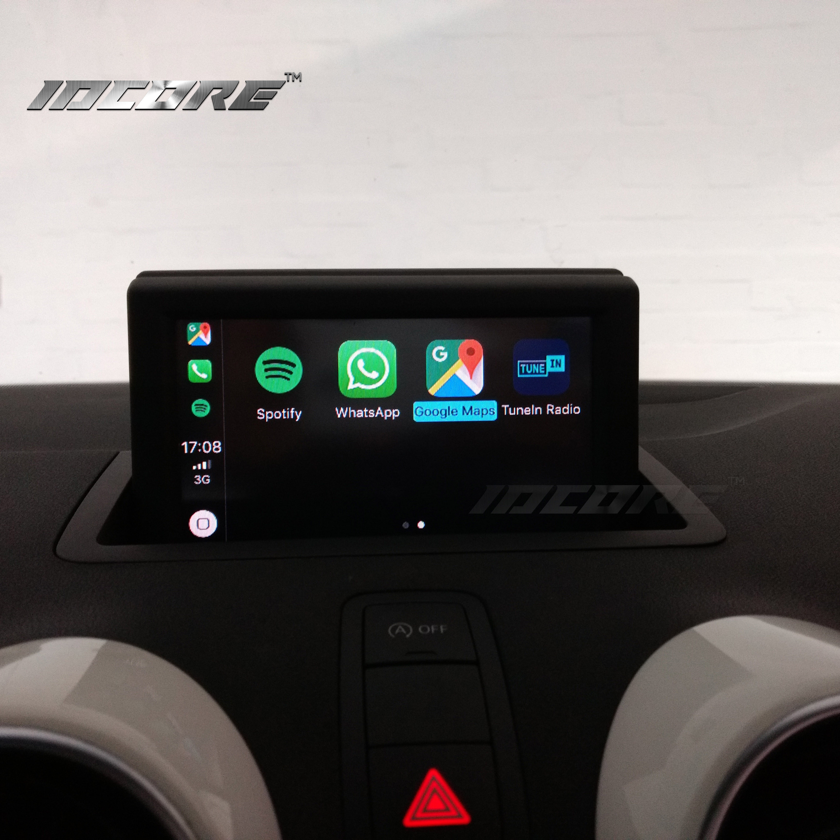 Wireless Apple CarPlay Reverse Camera Retrofit Kit Interface for Audi A1 Q3 2010-2018 GPS Sat Nav