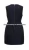 Import Woman Office Fashion Latest sleeveless direct manufacturer black jacquard women career dress from China