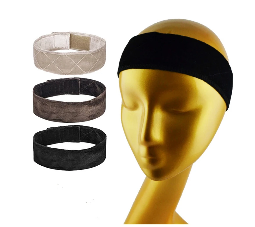 Women Velvet Wig Grip Headband Adjustable Comfort Head Hair Band Girl Yoga Sport Sweat Band Headband