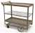 Import Wood & Brass Finish Bar Cart Modern Style Best Finishing Hotel Trolley Tea Coffee Trolley Wine Cart & Trolley Best Quality Metal from India