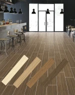 Wood like tile 150x600mm flooring porcelain wood look tile flooring