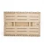 Import Wood look plastic pallet folding foldable wooden stackable collapsible hand fruit vegetable pp packaging storage crates from China
