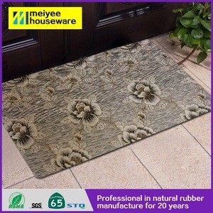 wooden cleaning machine large plastic floor mat