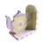 Import wooden teapot bookend for kids book stand from China