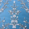 WS3006 Chinese Products Wholesale White Beaded Embroidery Lace Fabric