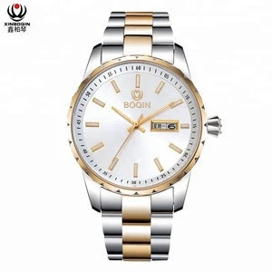 XINBOQIN Minimalist Stainless Steel Back Water Resistant Japan Movt Quartz Watch Free Agent Brand Dropshipping