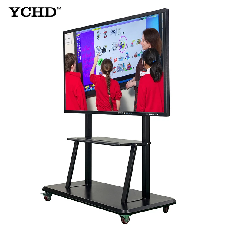 YCHD 86&quot; educational equipment touch screen android display interactive board