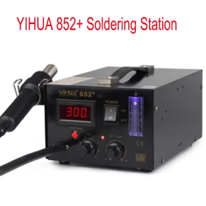 YIHUA852+ hot air smd solder rework station Made in China