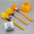 Import YiJia hot sale yellow cheap cleaning tool plastic stand toilet brush holder from China