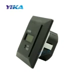 YIKA 8 Digit Display LCD Reset HM-1R AC 110V 220V 48*48mm Digital Cumulative Time Electronic Timer Hour Meter