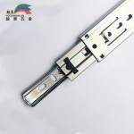 YUEDONG Thicken three fold slide telescopic drawer Silent slide Buffer Damping Automatic Closing Slide
