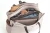 ZB226 Lightweight woman canvas duffle traveling bag large capacity handbag eco friendly vegan leather material duffel handbag