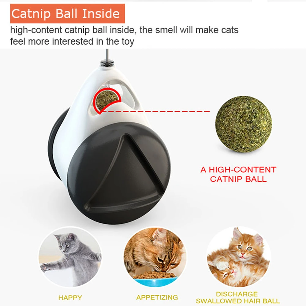 ZMaker Balanced Cat Swing Car Chasing Toys Rotatable Windmill Pet Tumbler Suppliers
