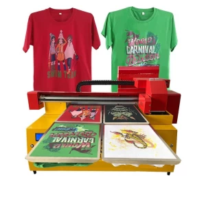 Environment Friendly Direct to Garment Digital Print Shirt Vivid Color Digital Printing Machine