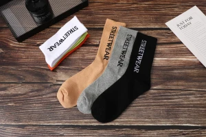 men's cotton casual socks