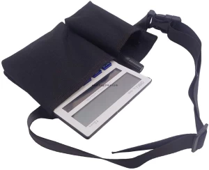 Restaurant Waiter Waist Money Pouch Apron Bag with Adjustable Waist Strap Belt for Bars Cafes