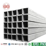 Japanese standard JIS G3466 square tube hollow section tubing