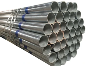 Galvanized pipes steel bars