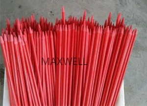 Fiberglass stake and glassfibre stick for vegetables and vineyard