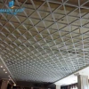 2020 fashion beautiful pattern metal aluminum grid ceiling with 10- year quality guarantee from Foshan ceiling factory