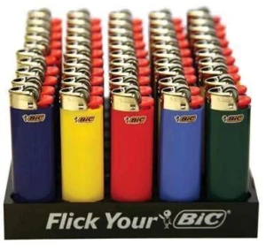 Original BIC C Lighters – Disposable, Child-Resistant, Wholesale Bulk Supply