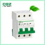 Mcb ac circuit breaker 3p c20 c32 c45 c63 mcb electrical circuit breaker