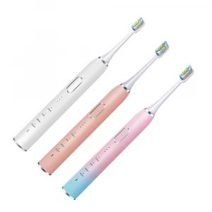 Wireless Charging Sound Wave Type Electric Toothbrush with FDA Certification