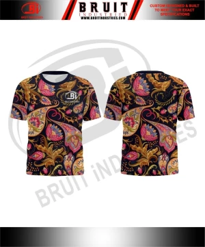 Customized logo men's fitness sublimation T Shirt men's short sleeve shirt Baseball Jersey