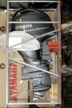 Used Yamaha 150HP 4-Stroke Outboard Motor Engine