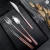 Import New Flatware Set Dinner Set Western Tableware Gift Cutlery Set Chopsticks from China
