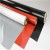 Import 0.45mm one-sided/double-sided glassfiber silicone cloth for fire blanket from China