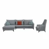 Memeratta Modern Design Living Room Couch Leisure Fabric Sectional Sofa S-703