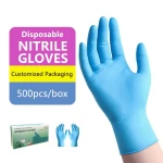Wholesale Free Nitrile Gloves High Quality Household Disposable Nitrile Gloves Box